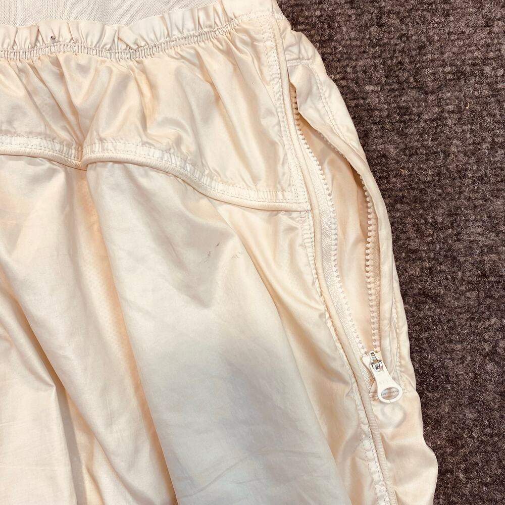 Adidas Stella McCartney Barricade Ivory Ruched Parachute Track Pants Joggers Med - Picture 5 of 9